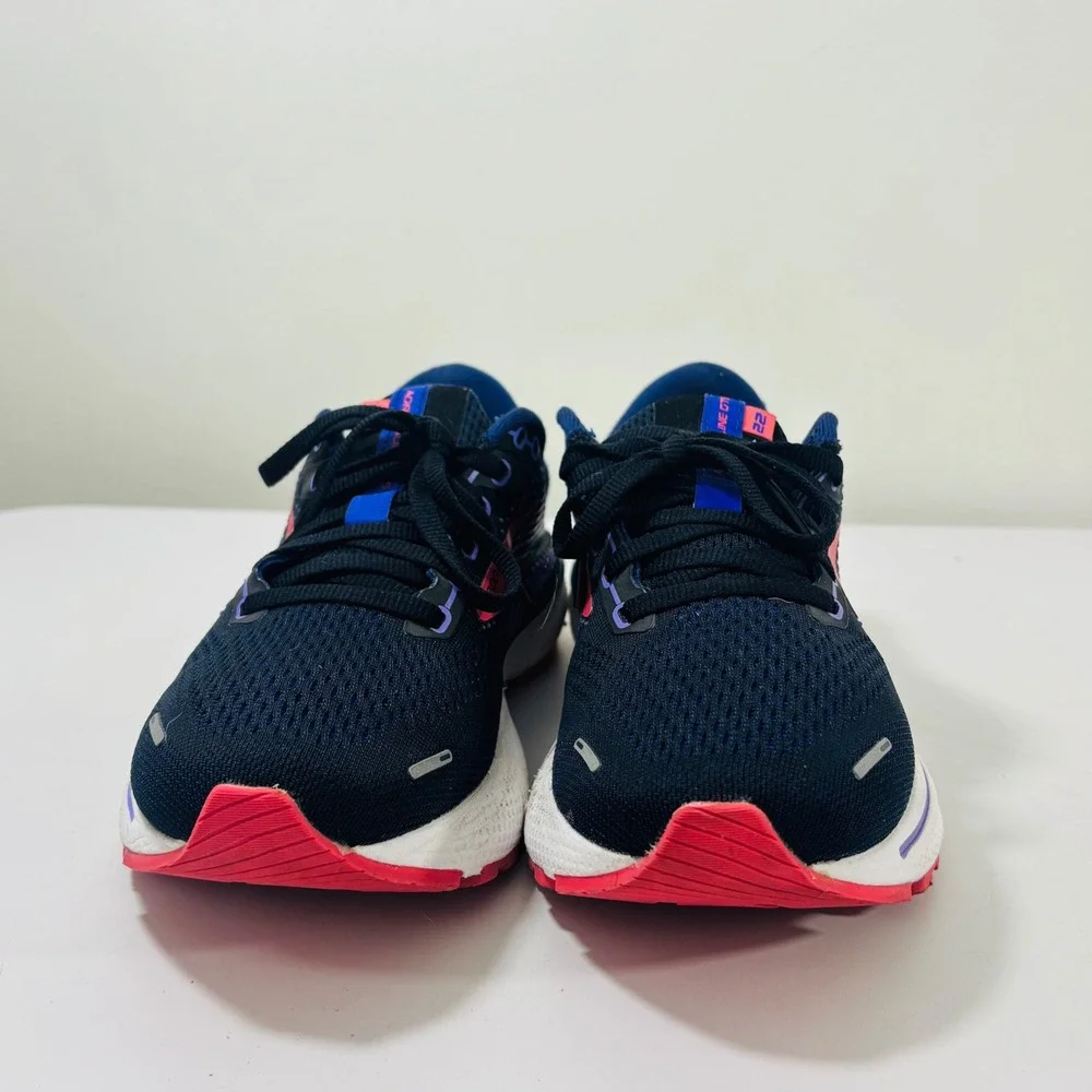 Brooks Adrenaline GTS 22 Black/Purple/Pink 1203531B080 Women Running Shoes 6.5 - Picture 6 of 10